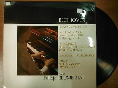 33 RPM Vinyl Beethoven Piano Concertos in E Flat Auditorium Records 020515SM