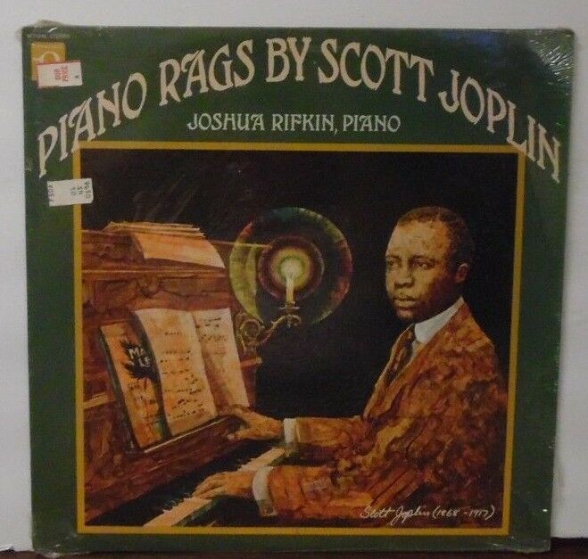 Piano Rags by Scott Joplin Jushua Rifkin Piano vinyl H-71248 090318LLE