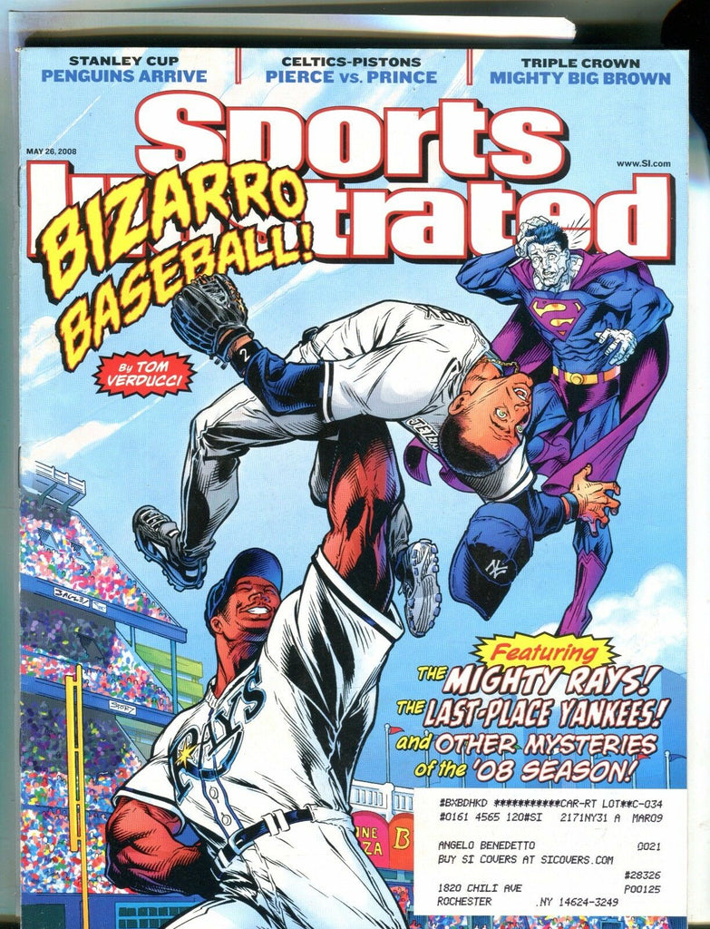 Sports Illustrated Magazine May 26 2008 Bizarro Baseball VG w/ML 061317nonjhe