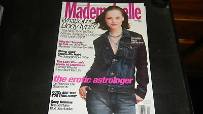 Mademoiselle January 1999 Christina Ricci Cover 0531E