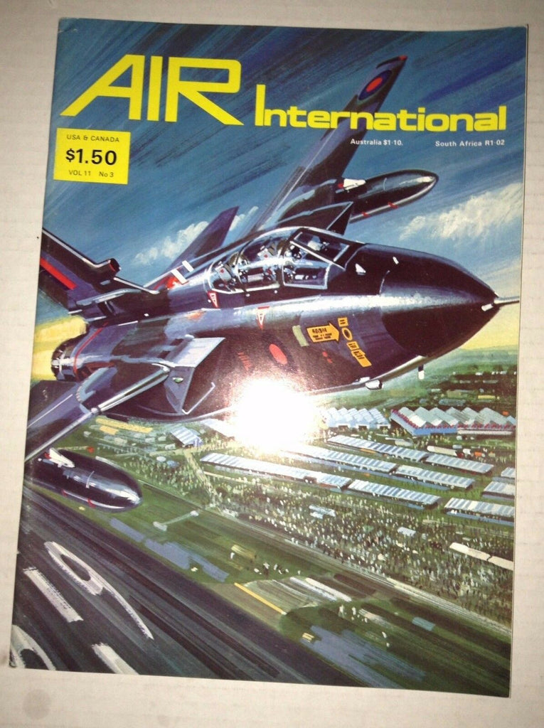 Air International Plane Magazine Tornado Takes Off September 1976 120716rh2