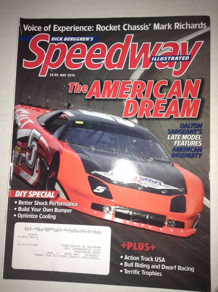 Speedway Illustrated Magazine Dalton Sargeant's Models May 2015 040617NONRH