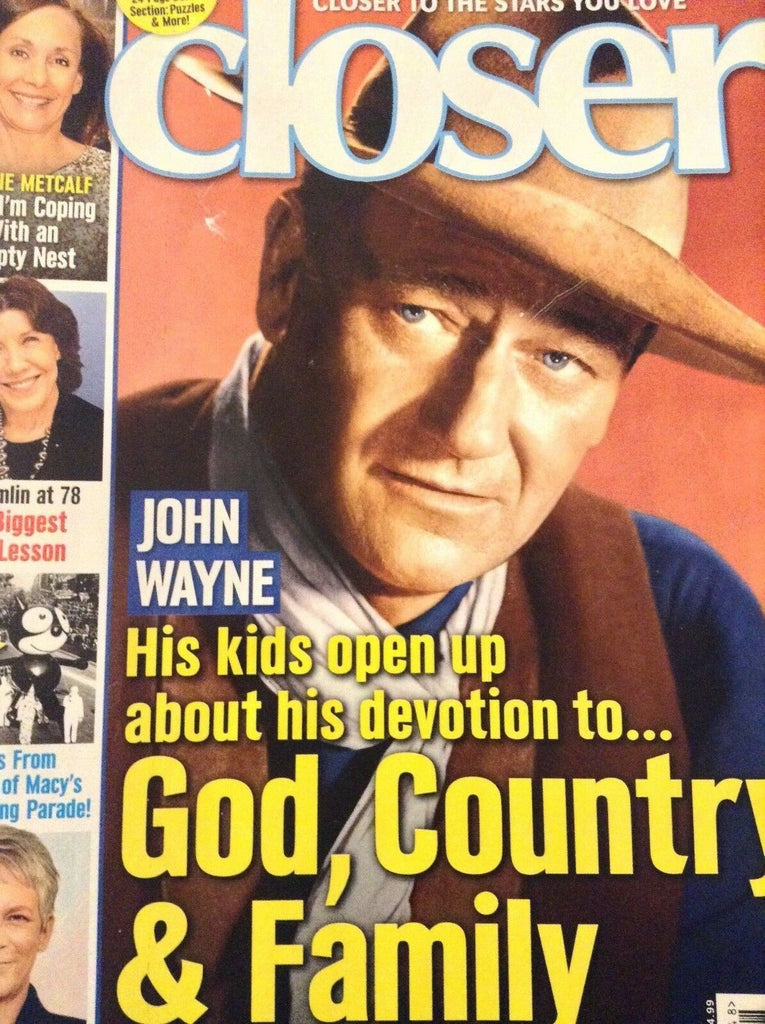 Closer Magazine John Wayne God & Country November 27, 2017 112918nonrh