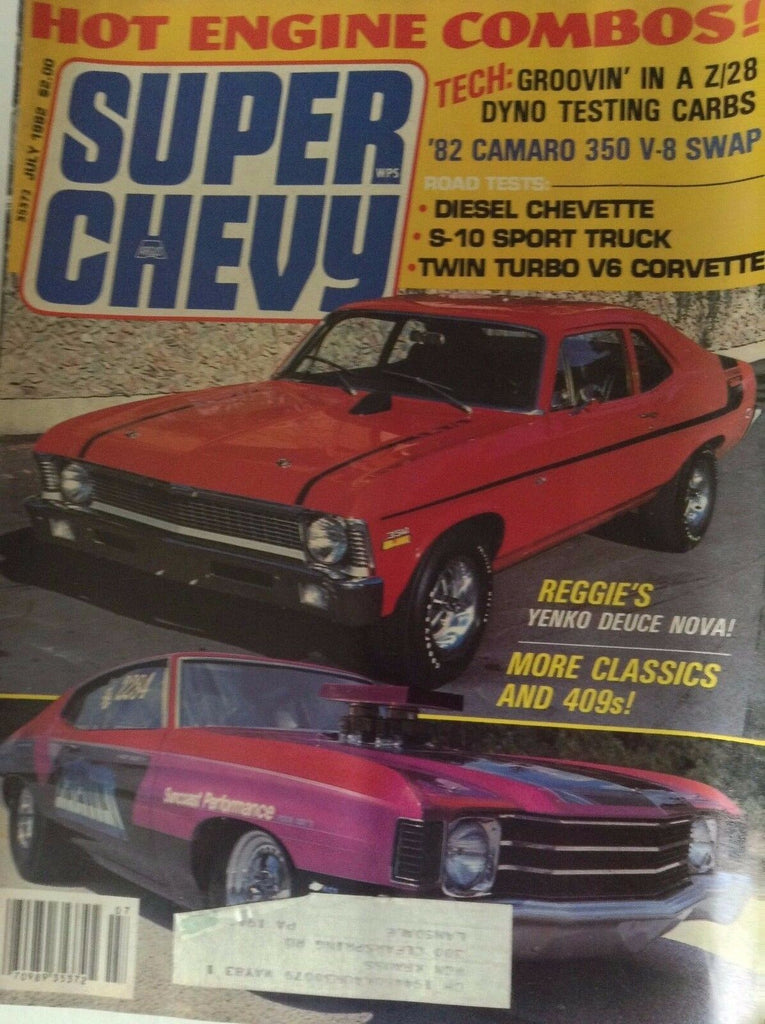 Super Chevy Magazine '82 Camaro 350 V-8 Swap July 1982 090417nonrh