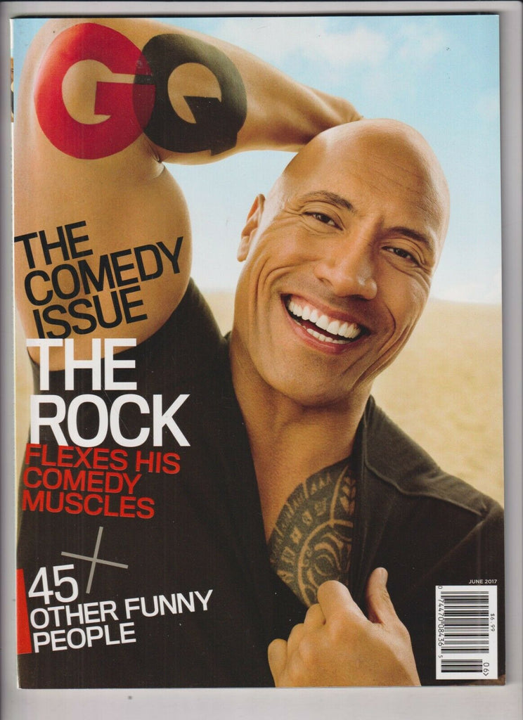 GQ Magazine Dwayne Johnson The Rock Comedy Issue June 2017 032420nonrh
