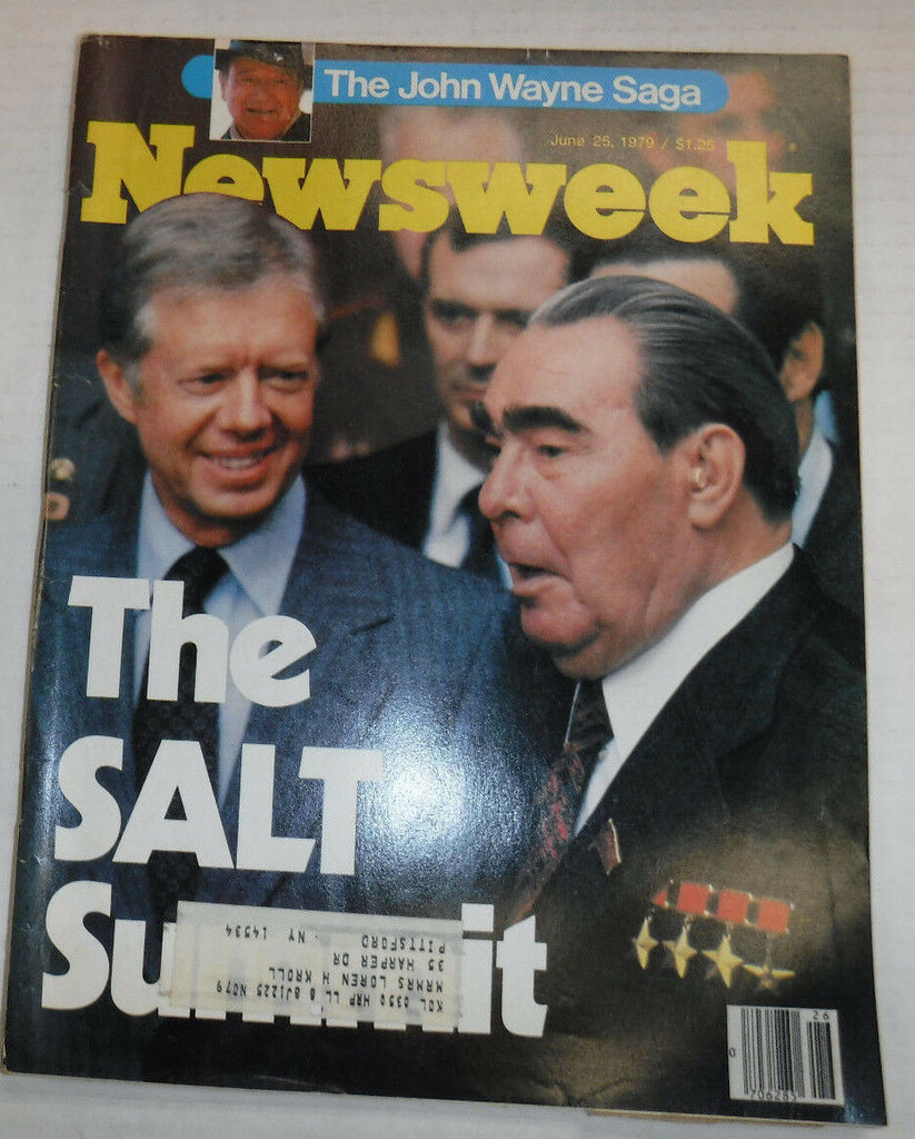 Newsweek Magazine Jimmy Carter John Wayne June 25, 1979 101016R