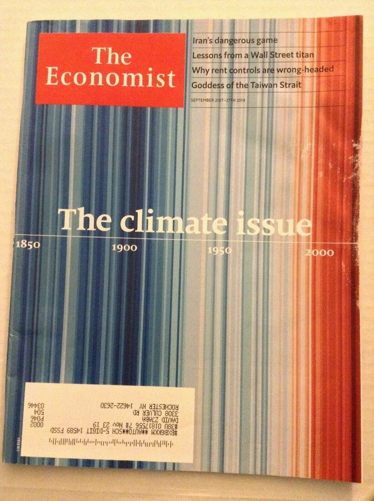 The Economist Mag The Climate Issue September 21, 2019 101719nonrh