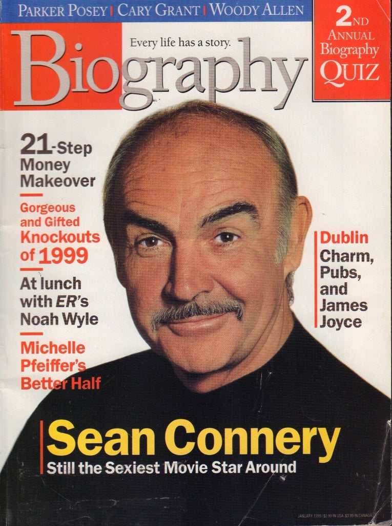 Biography Magazine January 1999 Sean Connery 090617nonjhe