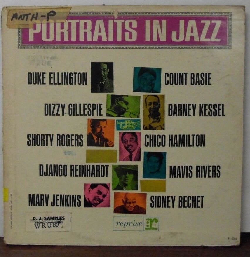 Portraits in Jazz PROMO vinyl R6084 092318LLE