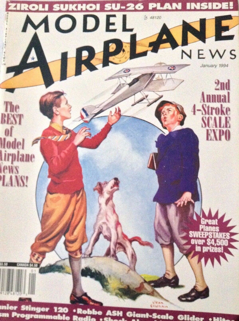 Model Airplane News Magazine 2nd Annual 4 Stroke Expo January 1994 081917nonrh