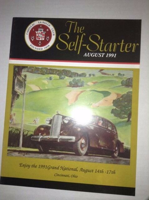 Self Starter Cadillac Magazine 1991 Grand National August 1991 040117NONRH