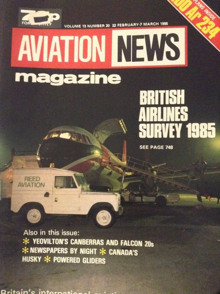 Aviation News Magazine British Airlines Survey February/March 1985 011219nonrh