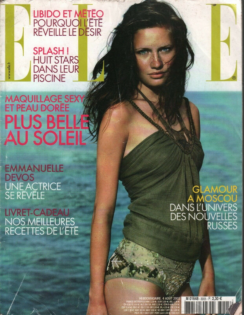 Elle French Fashion Magazine July 28 2005 Emmanuelle Devos Madonna 100520ame
