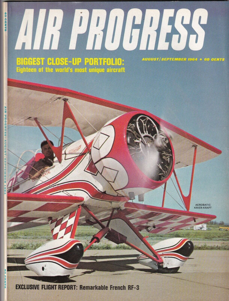 Air Progress Mag 18 Unique Aircrafts August/September 1964 082419nonr