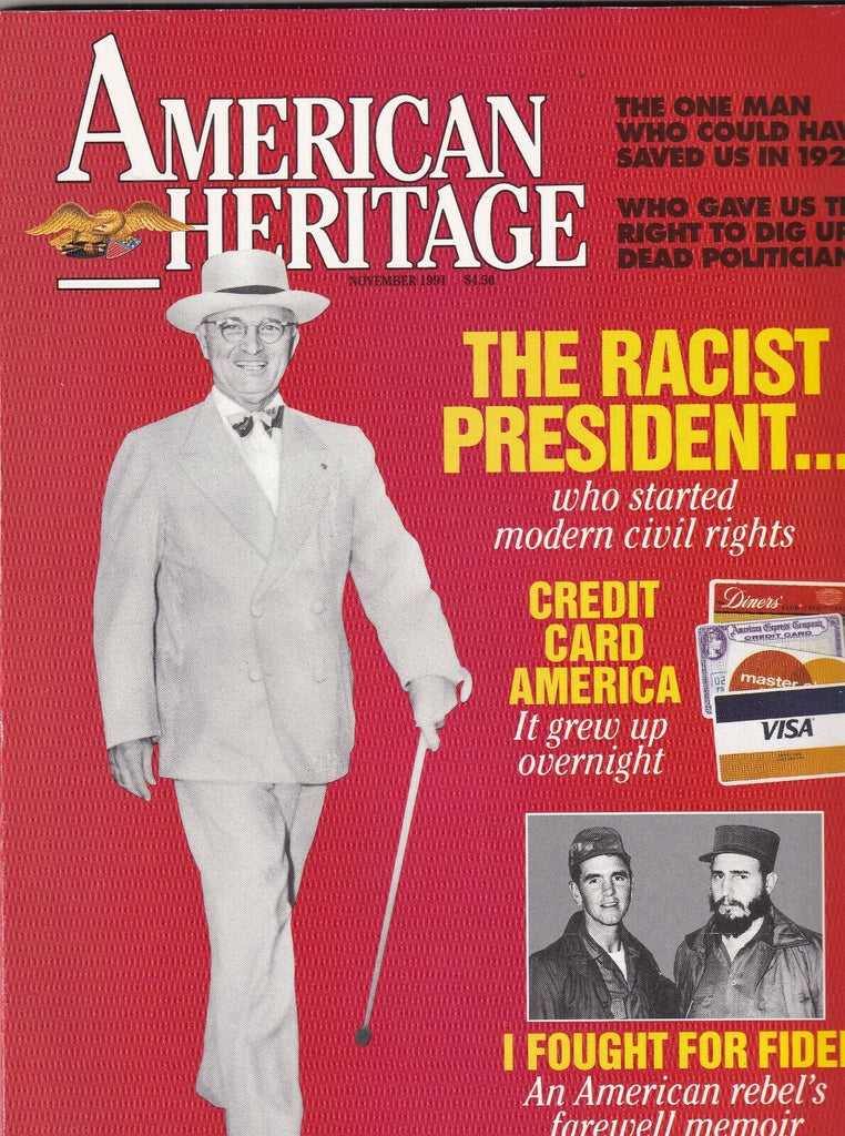 American Heritage Mag Harry S. Truman Racism November 1991 102219nonr