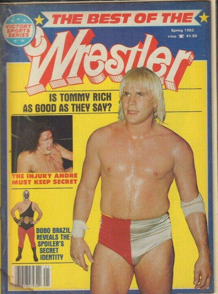 The Best of The Wrestler Spring 1982 Tommy Rich Andre The Giant 030219DBE