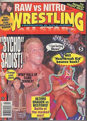 Wrestling All Stars Heroes & Villains April 1997 Superfly Snuka VG 050616DBE