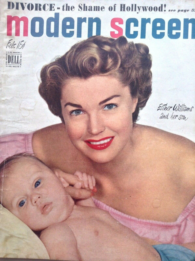 Modern Screen Magazine Esther Williams February 1950 092617nonrh