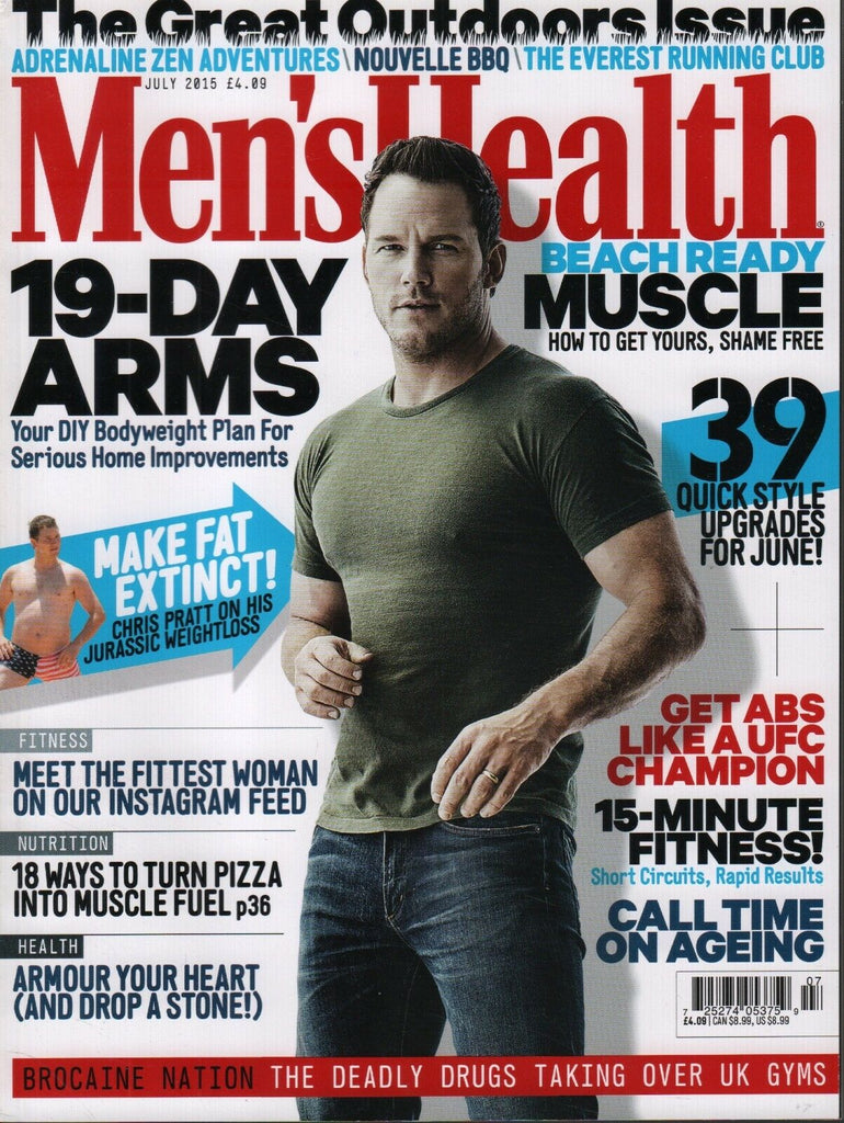 Men's Health UK July 2015 Chris Pratt Patrik Giardino 111918DBE