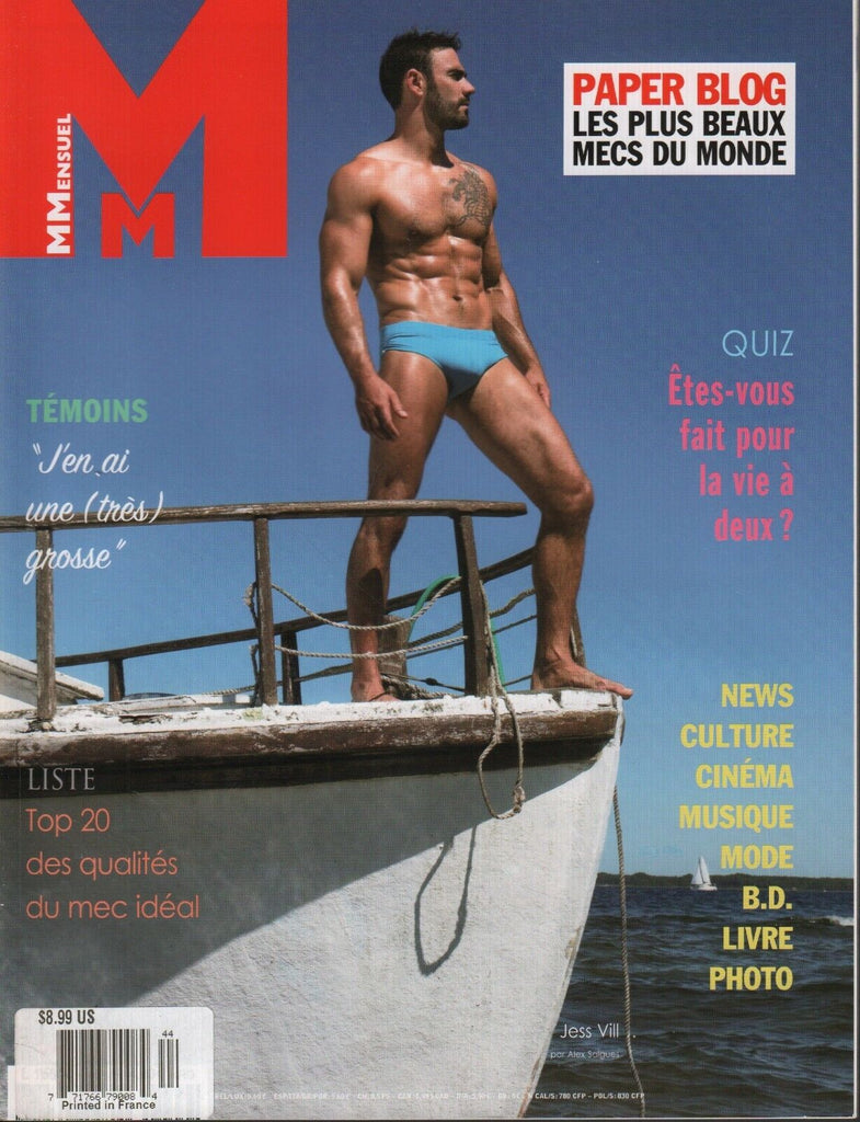 Mmensuel French Gay Interest Fall 2016 Jess Vill Alex Salgues 111218DBE