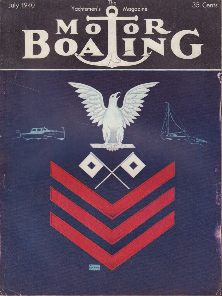 Motor Boating July 1940 Yachtsmen in Naval Practices 032917nonDBE