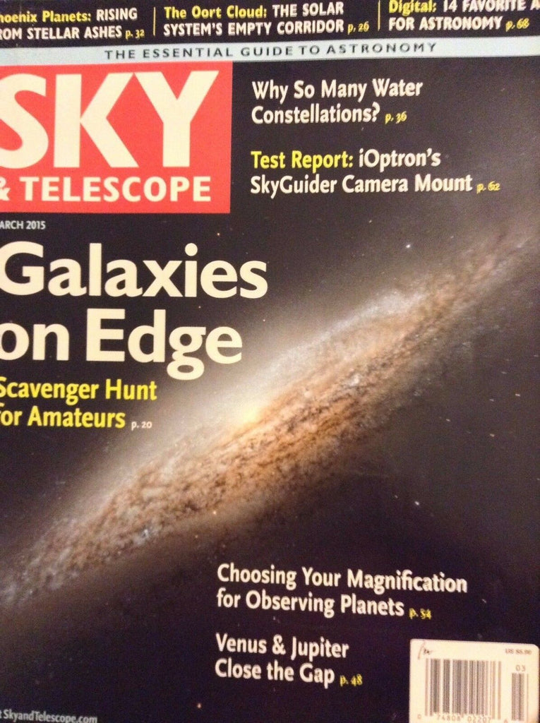 Sky & Telescope Magazine Galaxies On Edge March 2015 100917nonrh