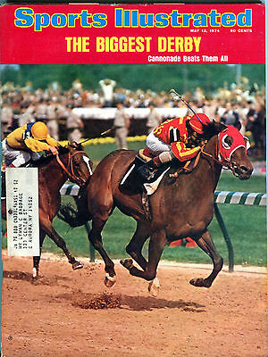 Sports Illustrated Magazine May 13 1974 Cannonade EX 060316jhe
