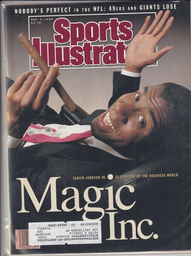 Sports Illustrated Magic Johnson 49ers & Giants December 3, 1990 091719nonr