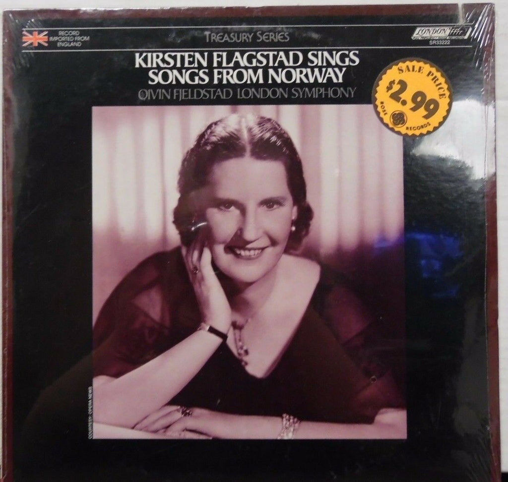 Kirstein Flagstad Sings Songs from Norway New Sealed London SR33222 091216LLE