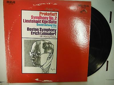 33 RPM Vinyl Prokofieff Symphony No.2, Op. 40 RCA LSC-3061 010615KME