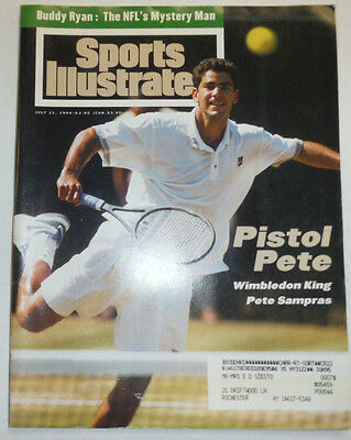 Sports Illustrated Magazine Pete Sampras & Buddy Ryan July 1994 WITH ML 012815R