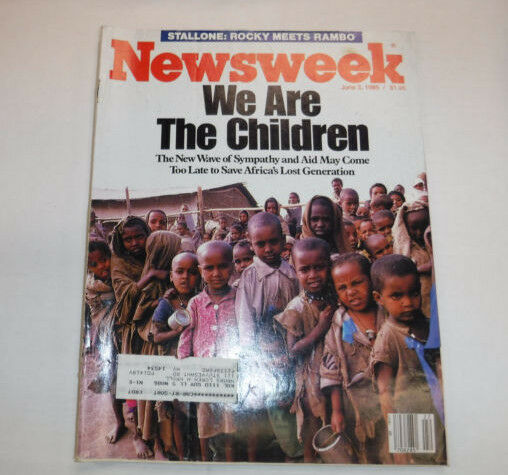 Newsweek Magazine We Are The Children Of Africa June 3, 1985 101916R