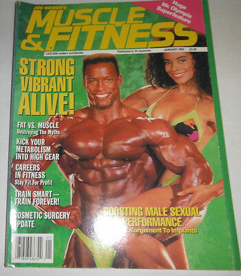 Muscle & Fitness Magazine Boosting Male Sexual Performance January 1993 081114R