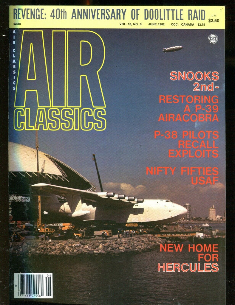 Air Classics Magazine June 1982 Snooks 2nd EX No ML 122916jhe