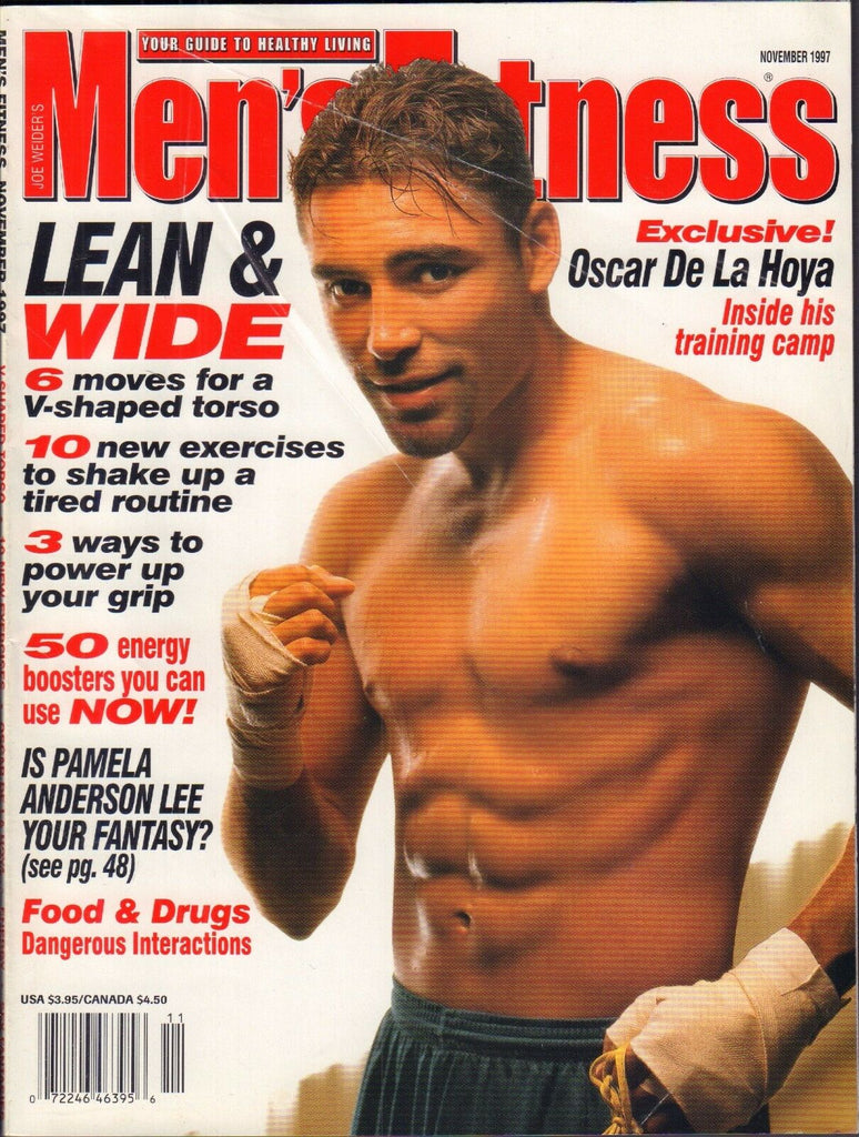 Men's Fitness November 1997 Oscar De La Hoya 012117DBE2