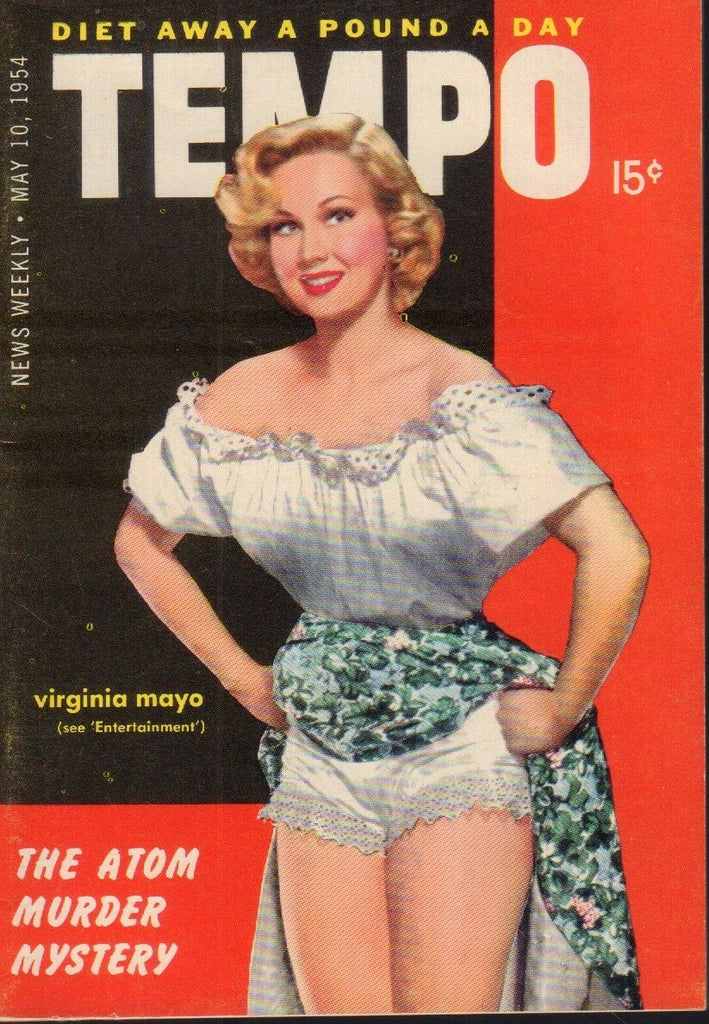 Tempo Digest May 10 1954 Virginia Mayo Cheesecake Pin Up 091218AME2