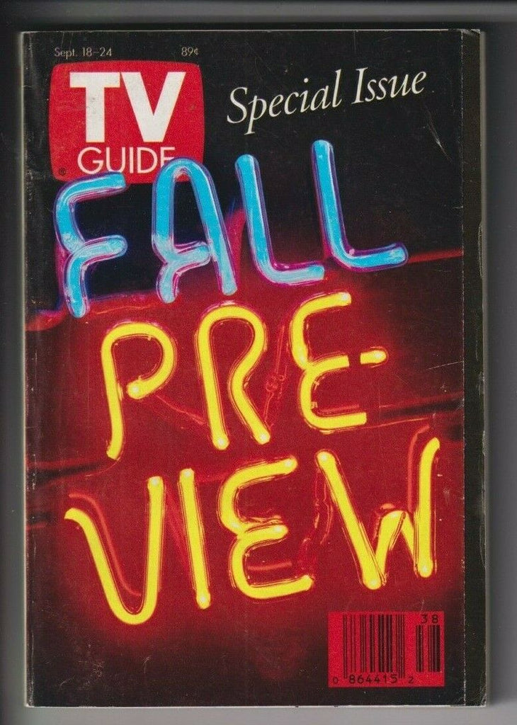 Tv Guide Mag Fall Preview Special September 18-24, 1993 110619nonr