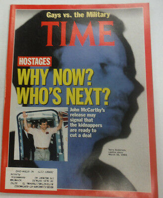 Time Magazine Terry Anderson & Gays Vs The Military August 1991 041615R