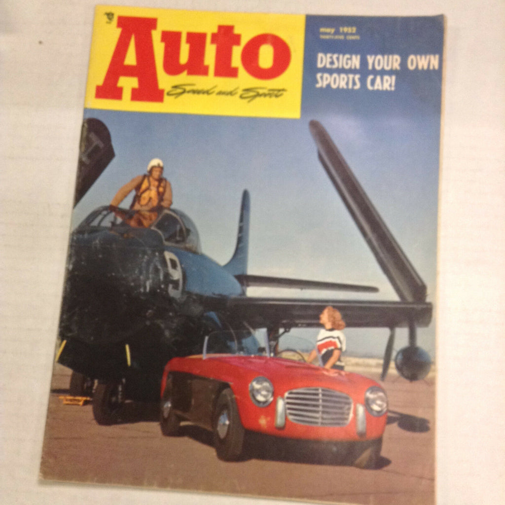 Auto Speed And Sport Magazine Design Your Own Car May 1952 052417nonrh