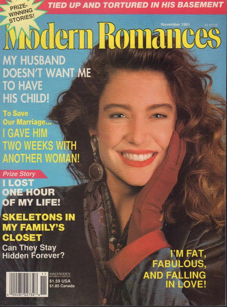 Modern Romances Magazine November 1991 072517nonjhe