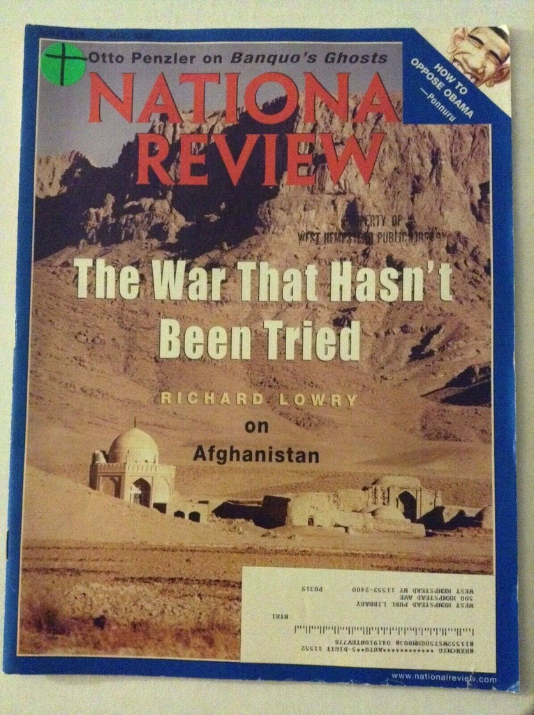 National Review Magazine The Afghanistan War April 20, 2009 060119nonrh
