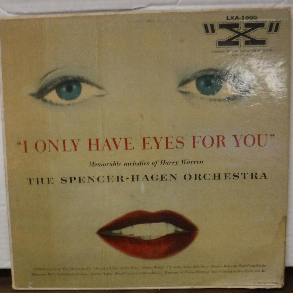 I only have eyes for you Melodies of Harry Warren LXA1000 vinyl 030318LLE
