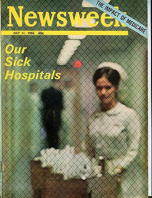 Newsweek Magazine July 11 1966 Our Sick Hospitals EX 072216jhe