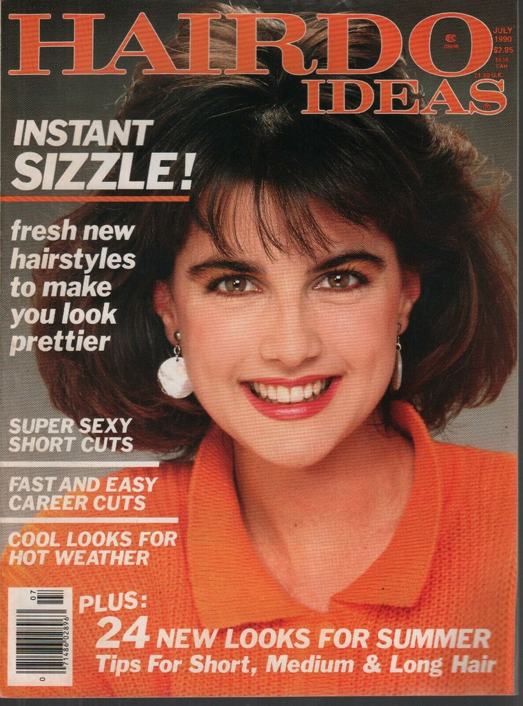 Hairdo Ideas July 1990 Vintage Hairstyle Magazine 072919AME