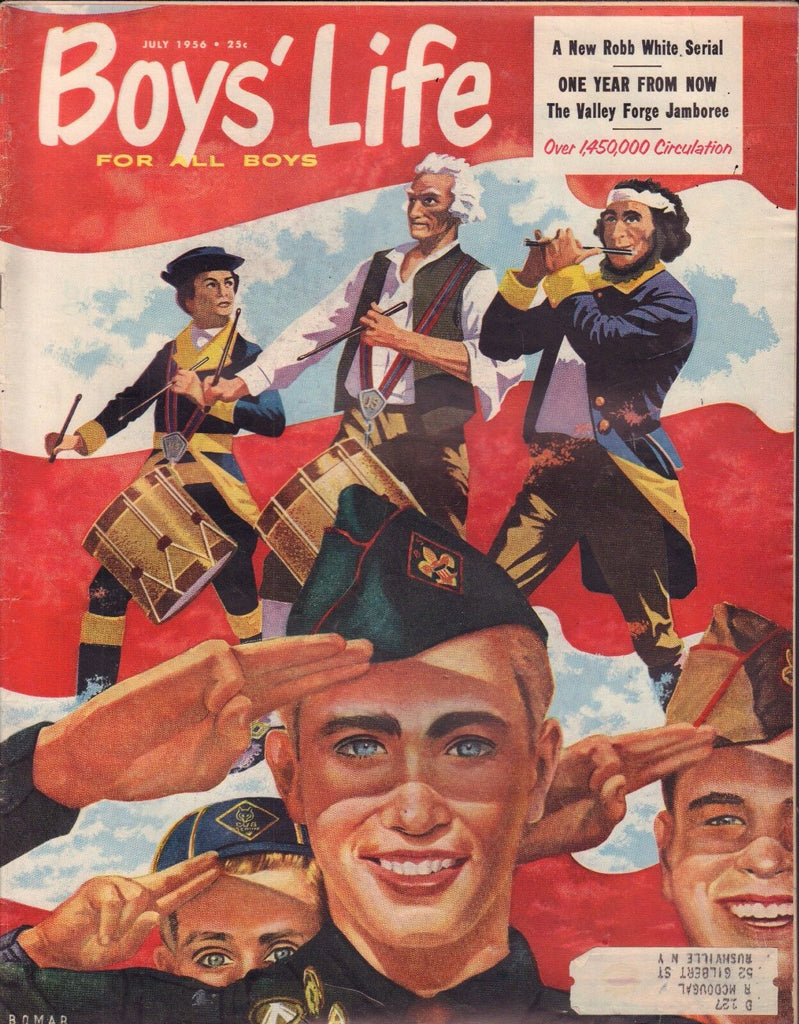 Boys Life July 1956 Robb White Serial w/ML 011717DBE2