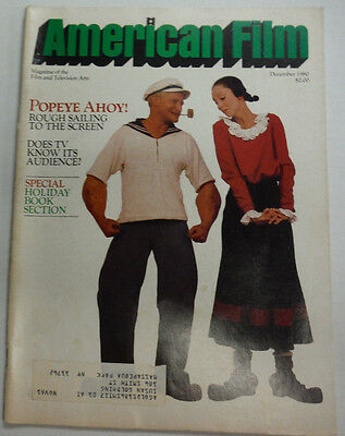 American Film Magazine Popeye Robin Williams & Duvall December 1980 050515R