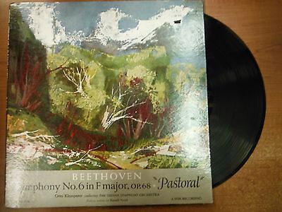 33 RPM Vinyl Beethoven Symphony No6 in F Major Music Appreciation Rec 032615SM