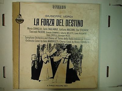33 RPM Vinyl Giuseppe Verdi La Forza Del Destino Everest S-418/3 010615KME