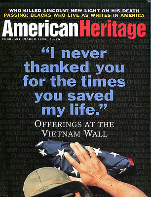 American Heritage Magazine February/March 1995 Vietnam Wall EX 081516jhe