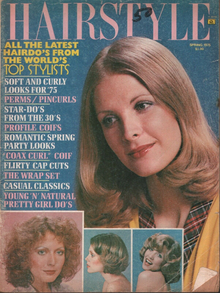 Hairstyle Spring 1975 World's Top Stylists Star-Do's 071019AME